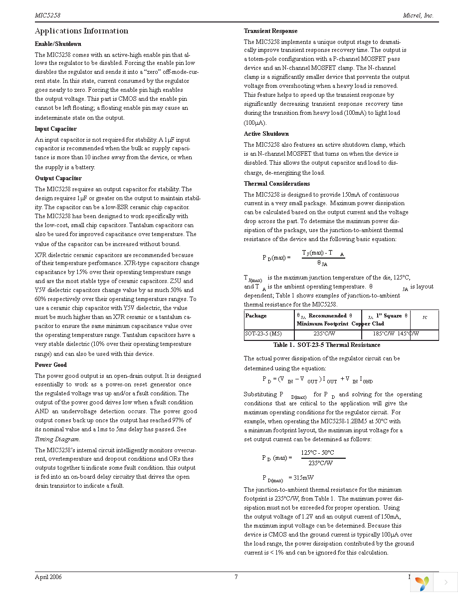 MIC5258-1.2YM5 TR Page 7